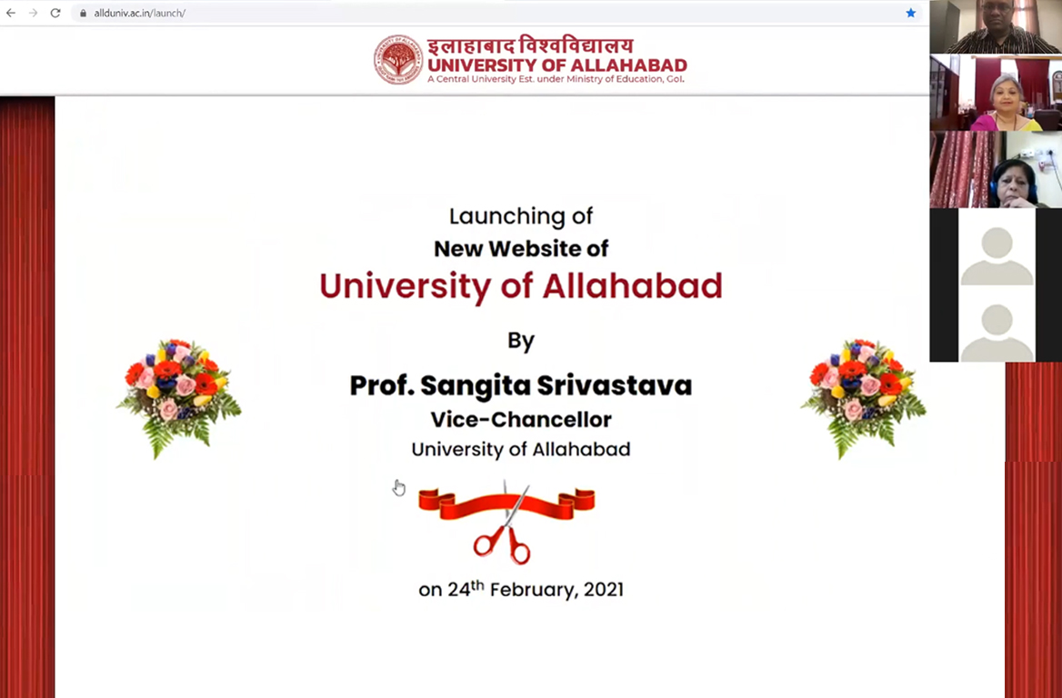 Inauguration of University Website
